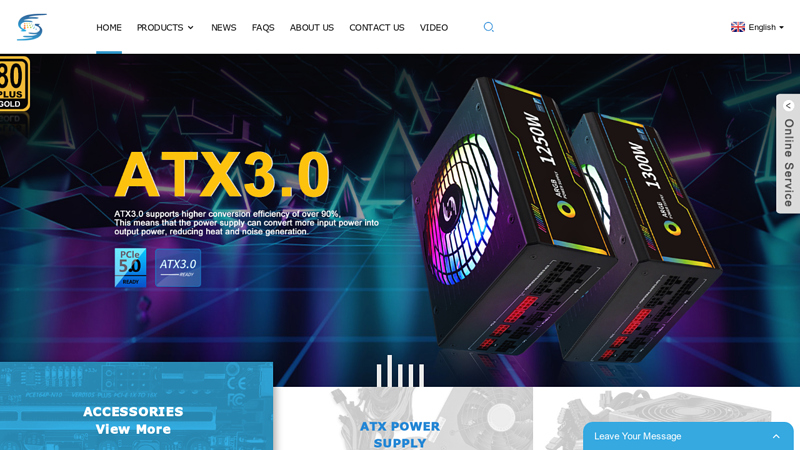 PC Power Supply, Mining Power Supply, Fully Modular Power Supply - Tianfeng