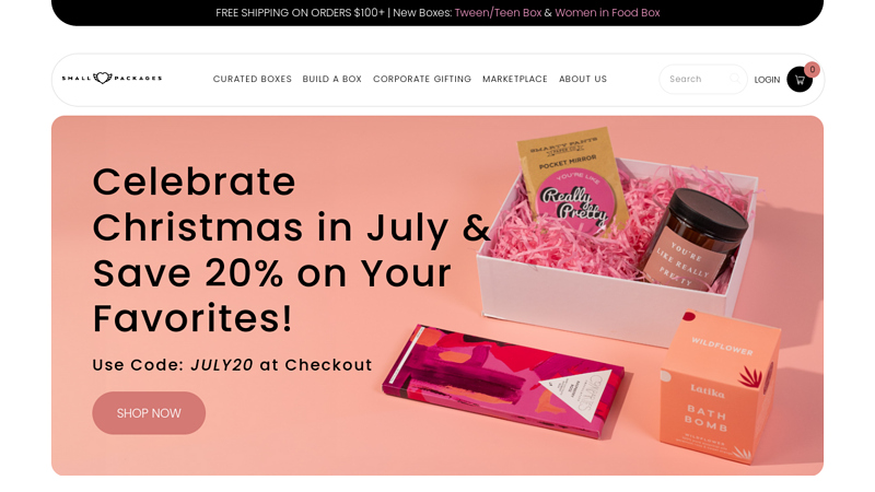 Curated Gift Boxes - Small Packages