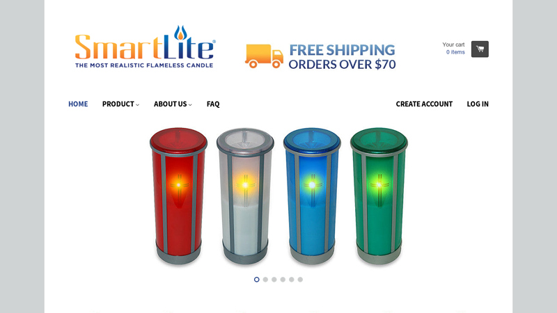Smartlite Flameless Candles; LED Memorial Candles, Electric Votive Candles & Flameless Graveside C Smartlite Flameless Candles