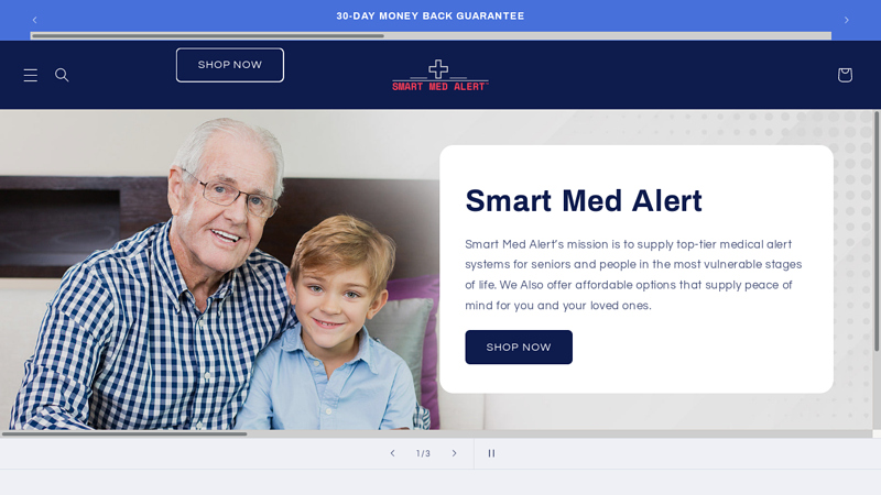 SmartMed Alert: Elevate Safety & Care with Senior Med Alert Systems C Smart Med Alert