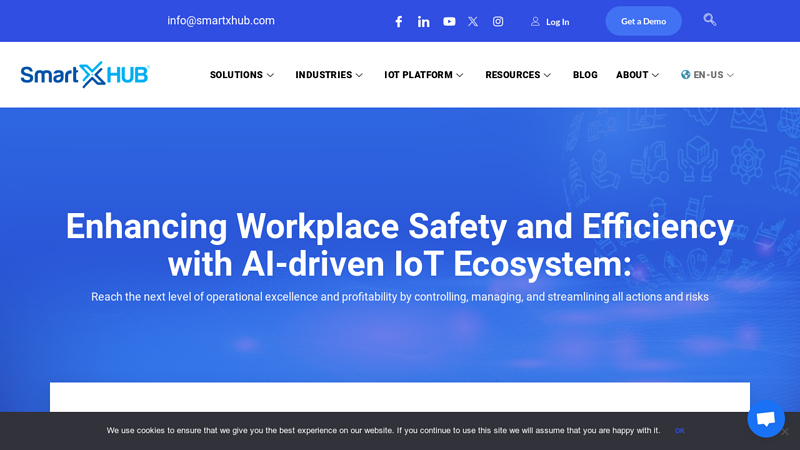 Home - IIoT and RFID - Improve Tracking, Workflows, and Safety by SmartX HUB