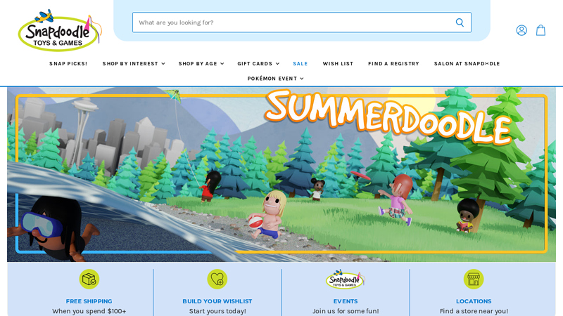 Snapdoodle Toys and Games - Local Toy Store Focused on Unplugged Play!  Snapdoodle Toys & Games