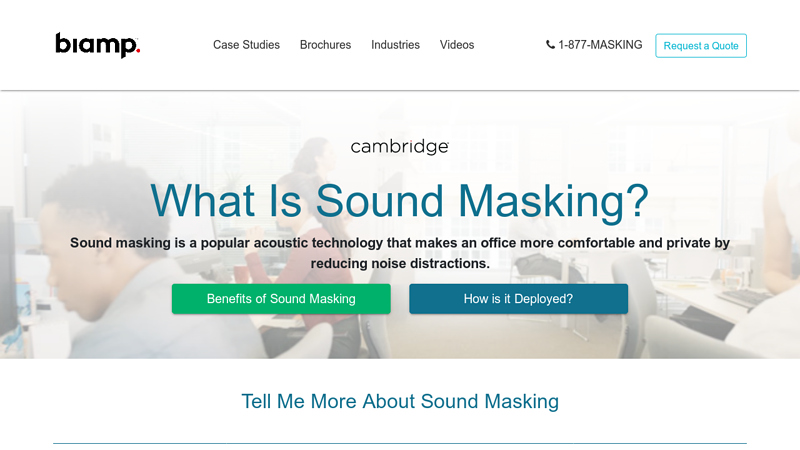 What is Sound Masking? How Does Sound Masking Reduce Office Noise?