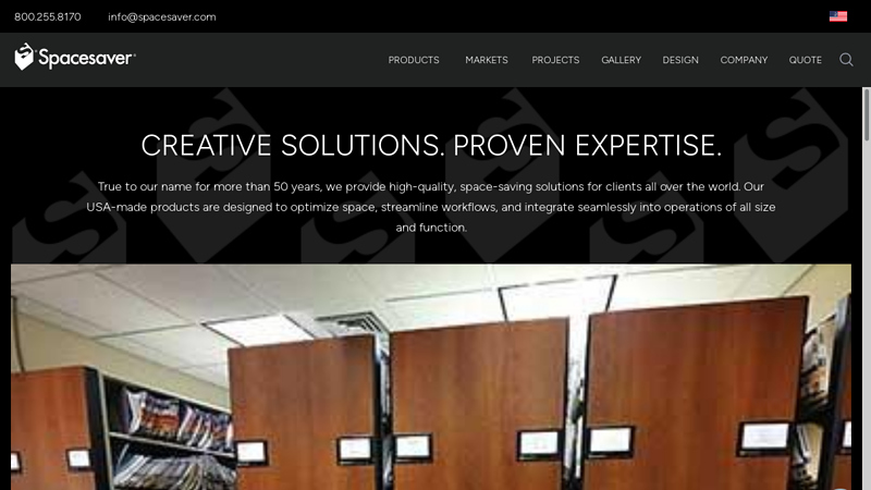 Spacesaver Corporation | Steel Storage Systems
