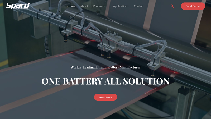 Home - Spardbatt.com Lithium battery manufacturer