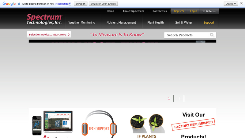 Spectrum Technologies | Weather and Environmental Monitoring Solutions | Spectrum Technologies
