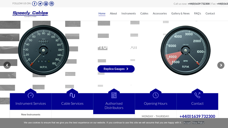 Speedy Cables | Automotive Instrument Repair - Mechanical Cables
