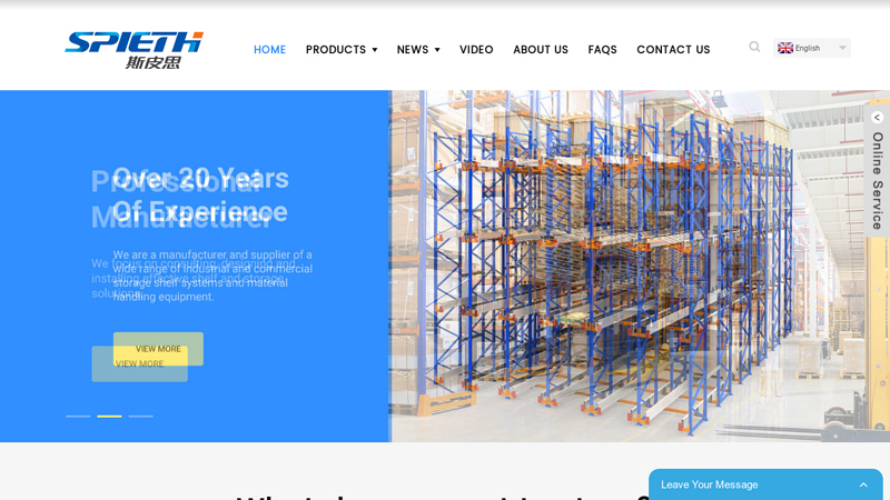 Pallet Rack, Rivet Shelving, Wire Shelving - Spieth