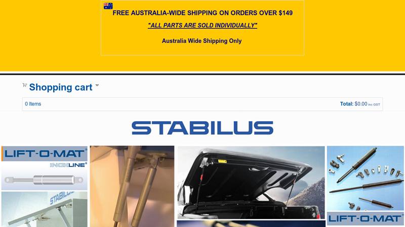 Stabilus | Automotive Gas Struts | Marine Gas Struts | Gas Springs