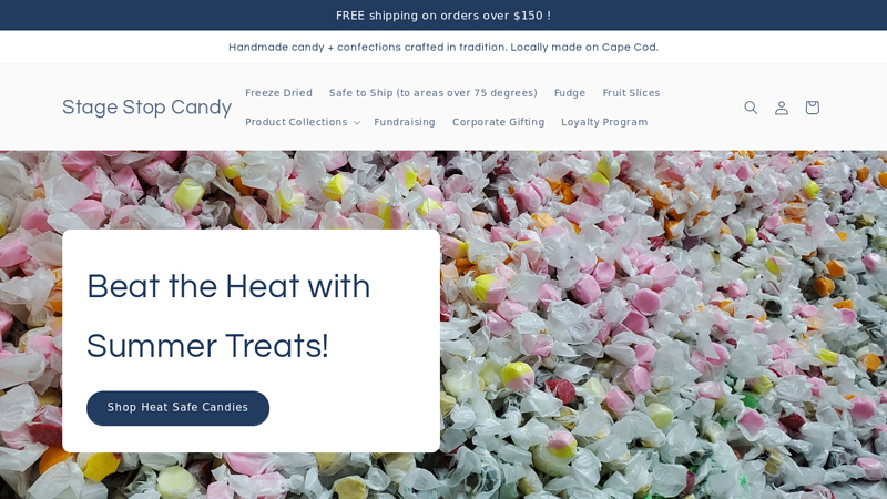Stage Stop Candy - Handmade Candy & Confections Made on Cape Cod