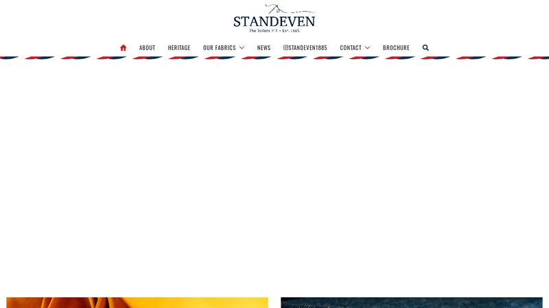 Standeven Fabrics | Woven in England Since 1885 | The Tailor