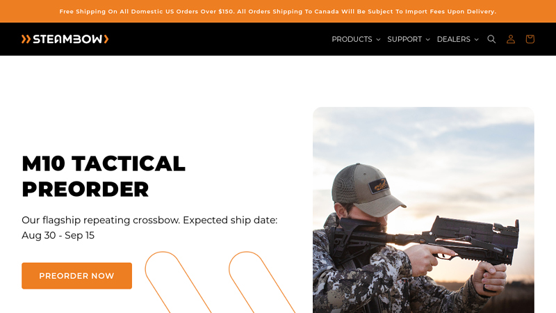 Repeating Crossbows and Bow Magazines For Sale C Steambow Inc