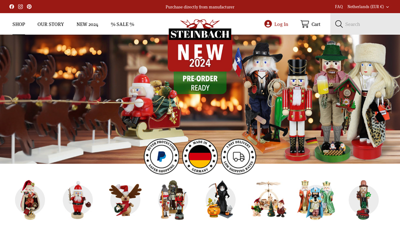 Steinbach Official? - Home of the Nutcracker C Official Steinbach Nutcracker? Shop