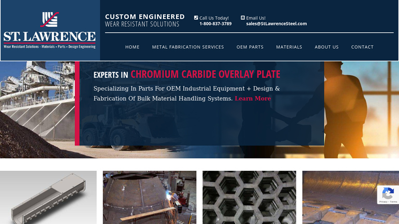 Home - Chromium Carbide Overlay & Abrasion Resistant Steel