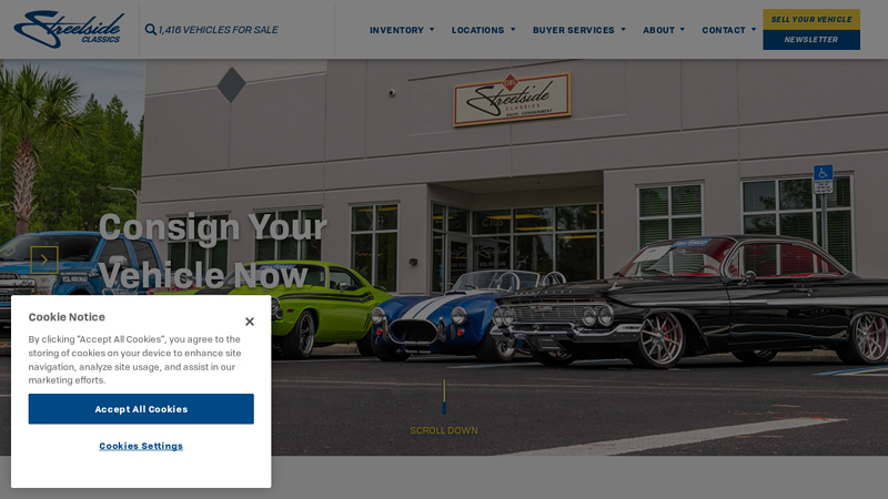 Classic Cars for Sale - Streetside Classics - Sell My Classic Car