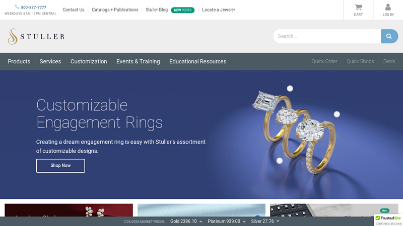 Fine Jewelry Manufacturer | Jewelry Supplies | Stuller