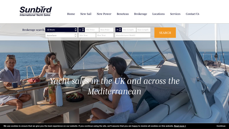 Yacht Sales and Brokerage for Beneteau, Sense, Oceanis, Oceanis Yacht, First, Seaward