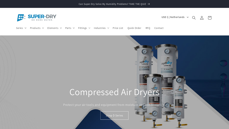 Desiccant Compressed Air Dryers | SUPER-DRY C Super-Dry (02)