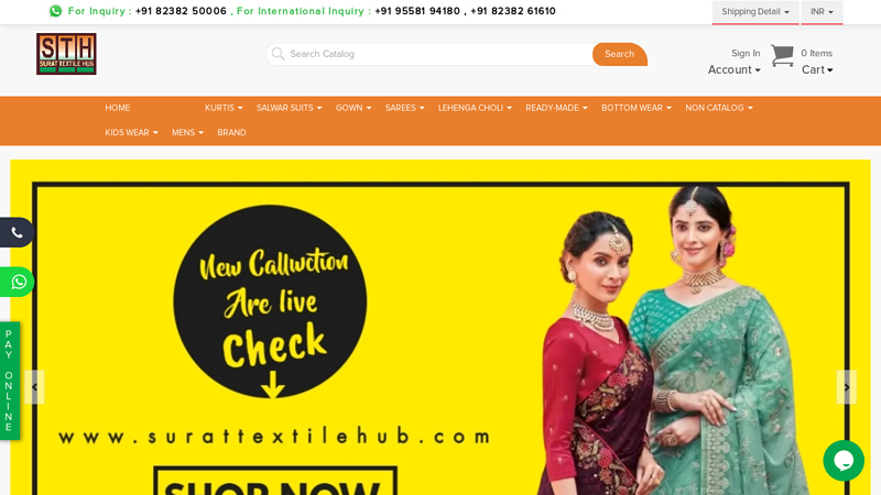 Surat Textile Hub | Catalog Wholesaler & Manufacturer In India
