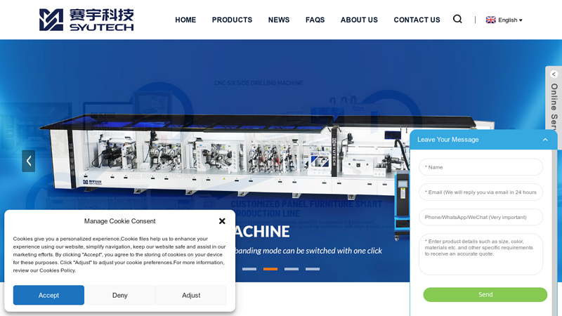 CNC Machine, Lathe Machine, Banding Machine - Saiyu