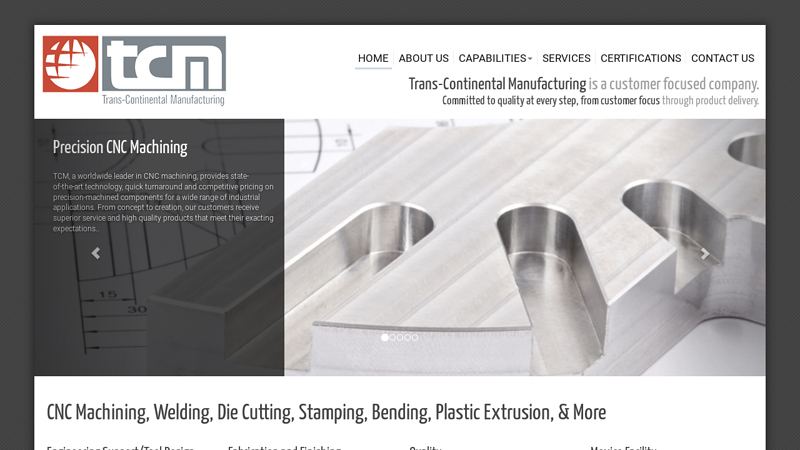 Trans-Continental | CNC & Plastic Injection Molding