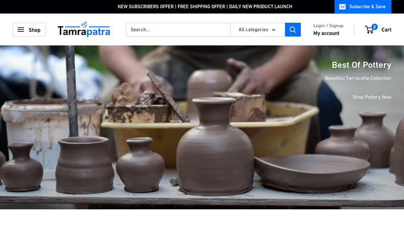 Tamrapatra - One Stop Shop Of Indian Handicrafts & Home Decor EST.1998