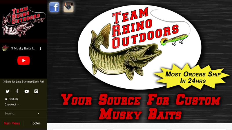 Team Rhino Outdoors Musky Tackle Shop C Team Rhino Outdoors LLC