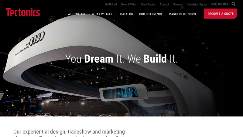 Exhibits, Displays, Custom Structures, Trade Show Booths - Tectonics