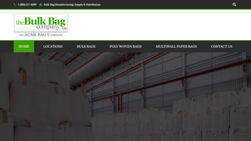 The Bulk Bag Company | Bulk Bags California | Manufacturing & Supply