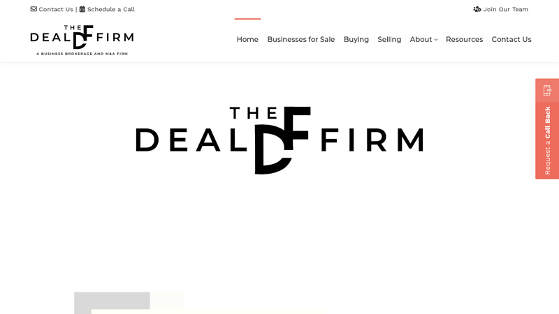 The Deal Firm - A Business Brokerage And M&A Firm