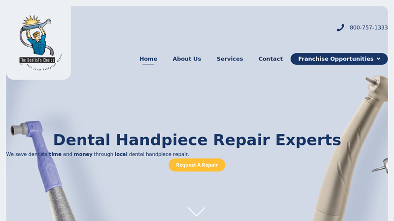The Dentist Choice | Dental Handpiece Repair