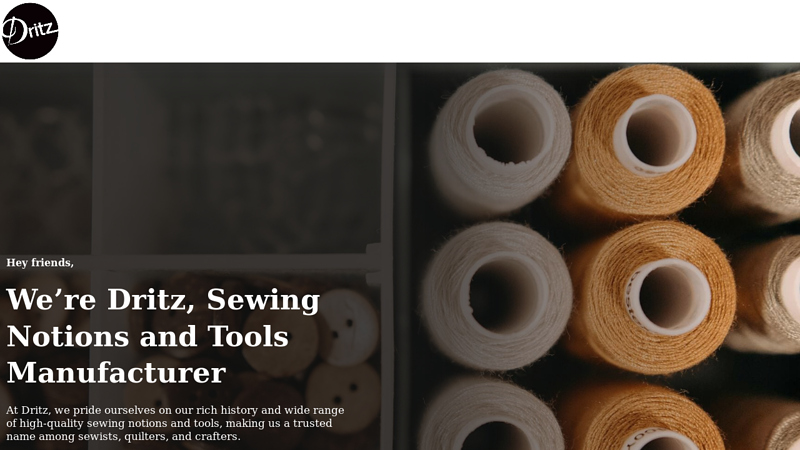 Dritz Website - Premium Dress Form and Sewing Notions