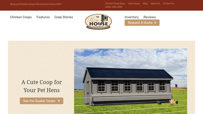 Amish-Made Backyard Chicken Coops [2024 Models]