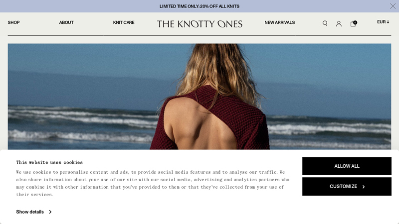 The Knotty Ones: Sustainable Knitwear Handcrafted by Real Humans
