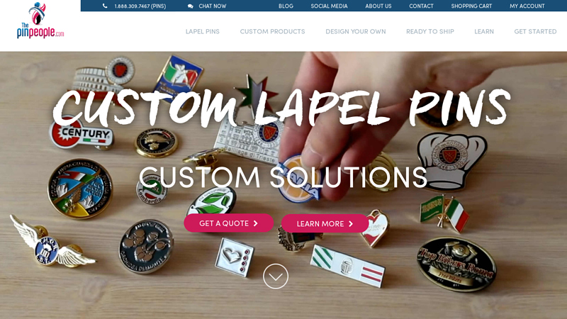 Personalized Custom Lapel Pins | The Pin People