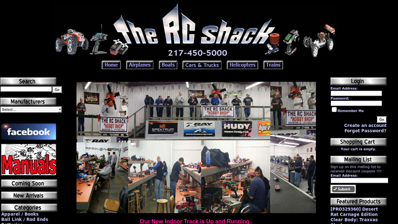 RC Shack/ Hobby Store/ Monster Trucks/ RC Cars/ Xray/ RC Planes/ RC Helicopters/ Trains