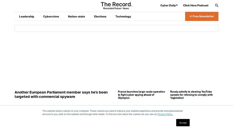 Cyber Security News | The Record from Recorded Future News