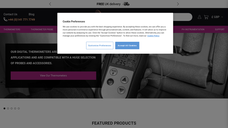 Thermometer Shop  Buy ETI Temperature, Moisture & Humidity Meters