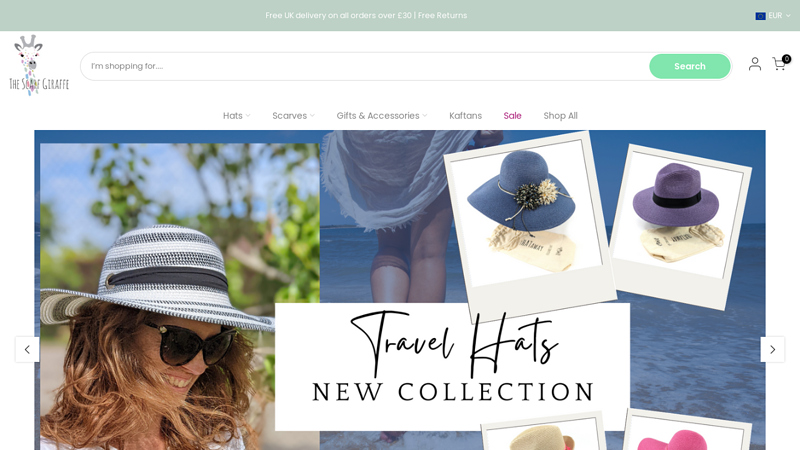 Scarves, Folding Sun Hats & Fashion Accessories | The Scarf Giraffe C thescarfgiraffe