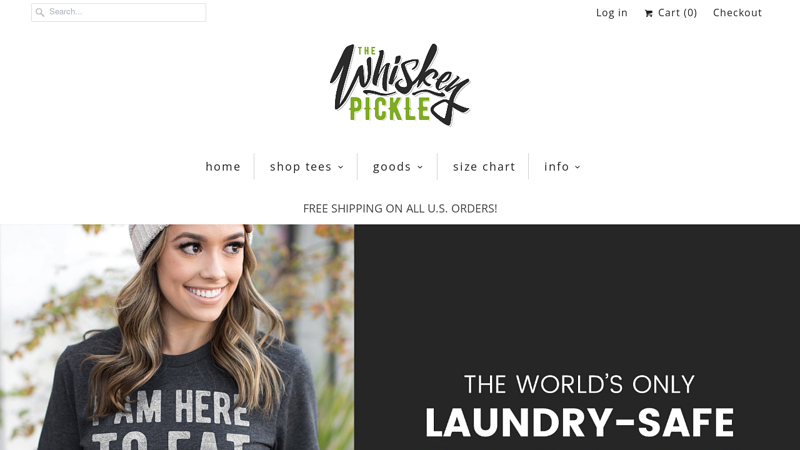Funny Pickle Shirts by The Whiskey Pickle | We Love Pickles