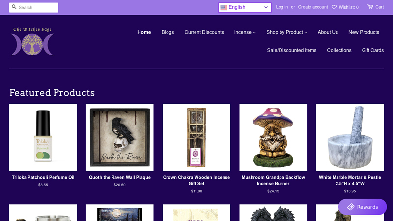 The Witches Sage - Metaphysical Supplies C The Witches Sage LLC