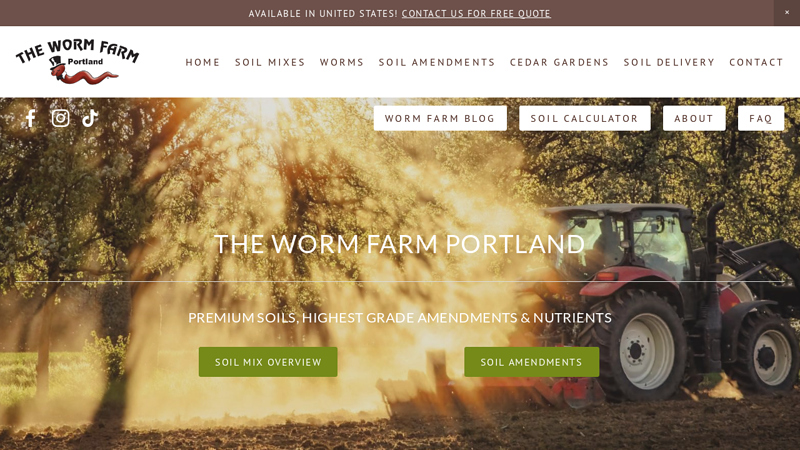 Soil Mixes & Amendments, OMRI Certified | The Worm Farm Portland