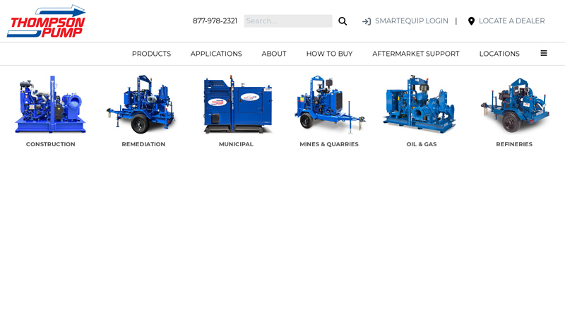 Dewatering Pumps - Thompson Pump: Experience Innovation