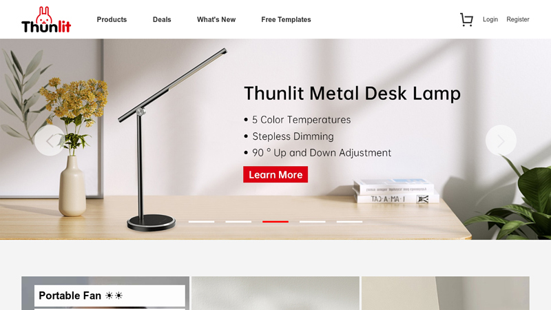 [Official] Thunlit Desk Lamp for StudentsLight up Your Future; 