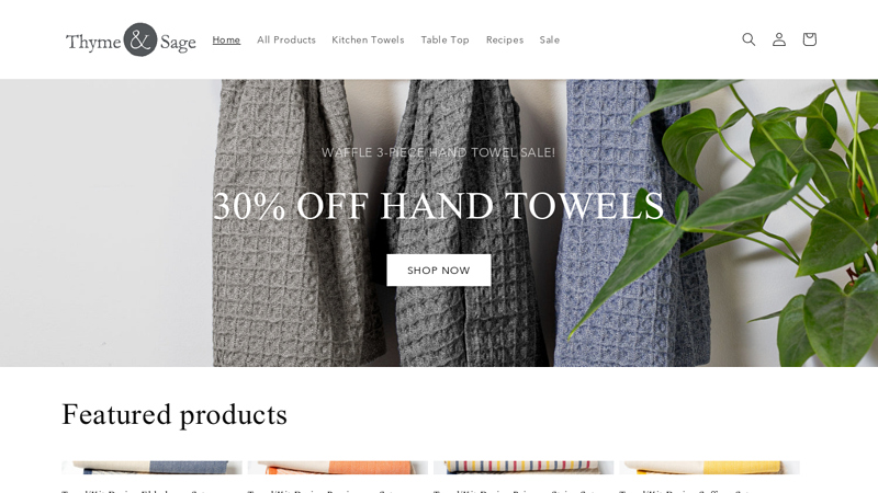 Thyme and Sage Home Textiles