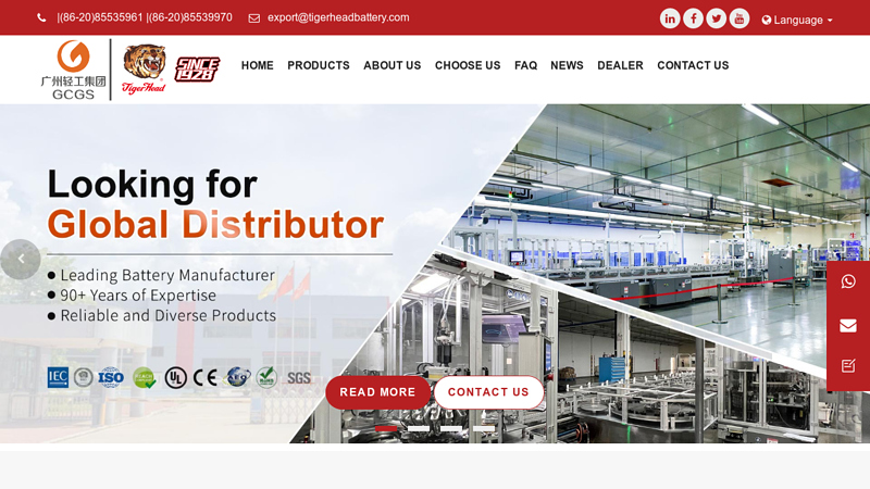 Dry Battery | Car BatterySolar BatteryMotorcycle BatteryTiger Head Battery