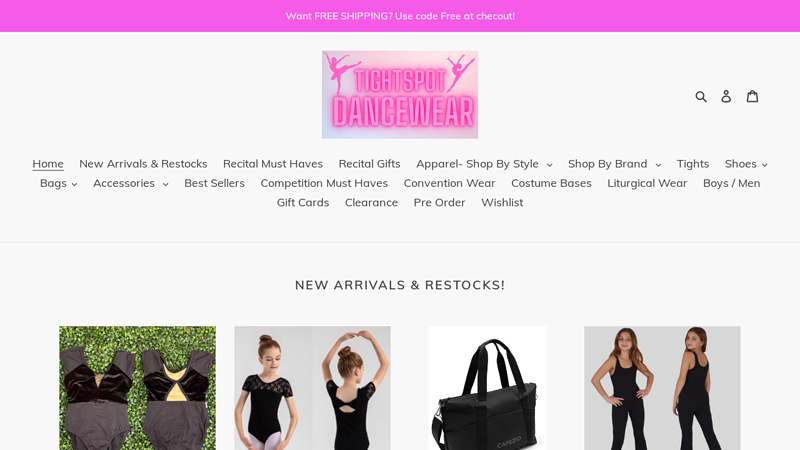 Tightspot Dancewear Center C Tightspot Dancewear Center