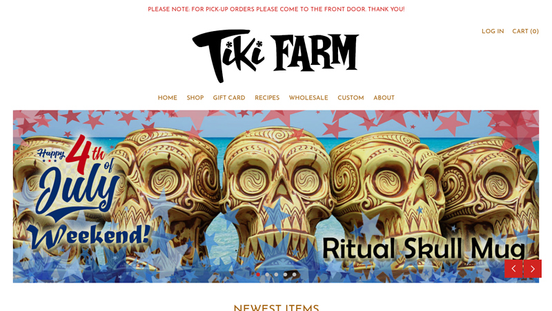 Tiki Farm - World Famous Mug Makers!