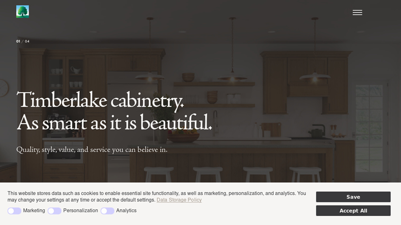 Timberlake Cabinetry | As smart as it is beautiful.
