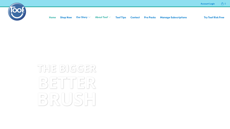 Toof Brush | Oral Care, Toothbrushes made by Toof